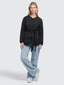 Khujo Tussenjassen Tussenjas Yuna Dames Zwart -Khujo 5c9d48169bdf9bd3b11c6caea253533b