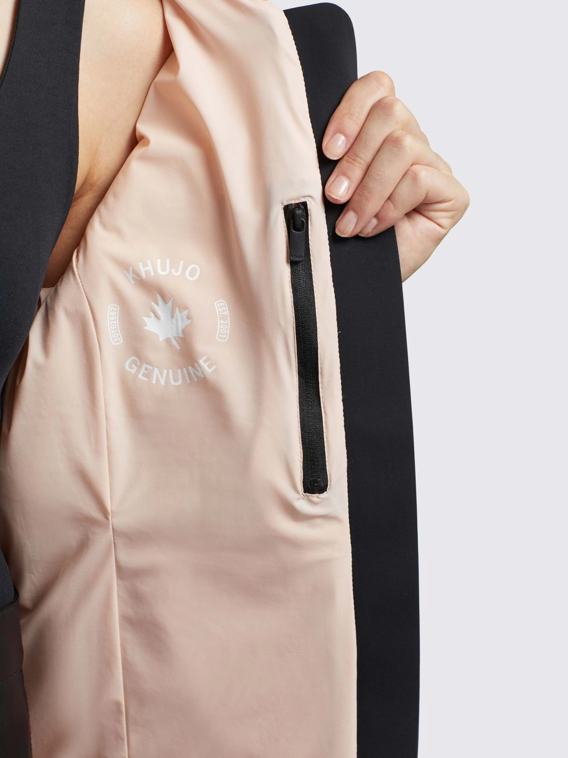 Khujo Tussenjassen Tussenjas MAUDE Dames Abrikoos 9 Khujo Tussenjassen Tussenjas MAUDE Dames Abrikoos - Afbeelding 7