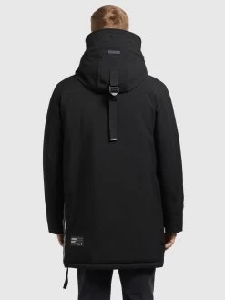 Khujo Wintermantels Winterjas Carl Heren Zwart -Khujo 605d103d35cedbec7de762be282c111c