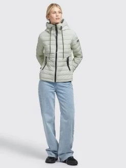 Khujo Tussenjassen Tussenjas LOVINA4 Dames Groen -Khujo 635034d8ca2015217bc022685409ce07