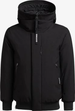 Khujo Winterjassen Winterjas Wayer Heren Zwart