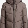 Khujo Winterjassen Winterjas Esila Dames Mokka -Khujo 68389a32118e1dcefa6856bb96d60851
