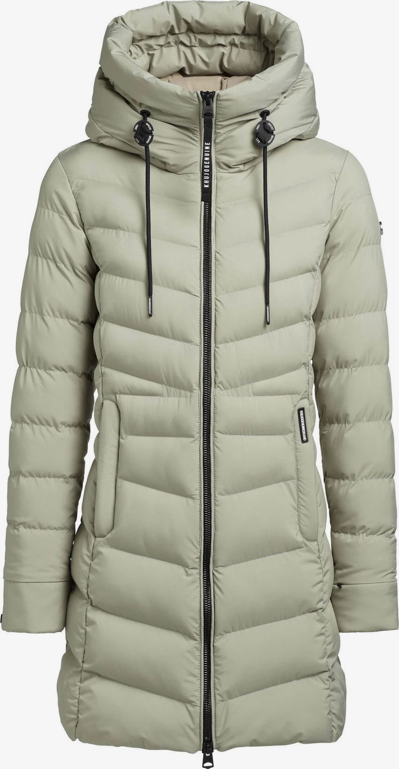 Khujo Korte Mantels Wintermantel Tuhani Dames Pastelgroen 3 Khujo Korte Mantels Wintermantel Tuhani Dames Pastelgroen