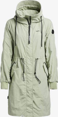 Khujo Tussenmantels Tussenmantel Silica Dames Pastelgroen