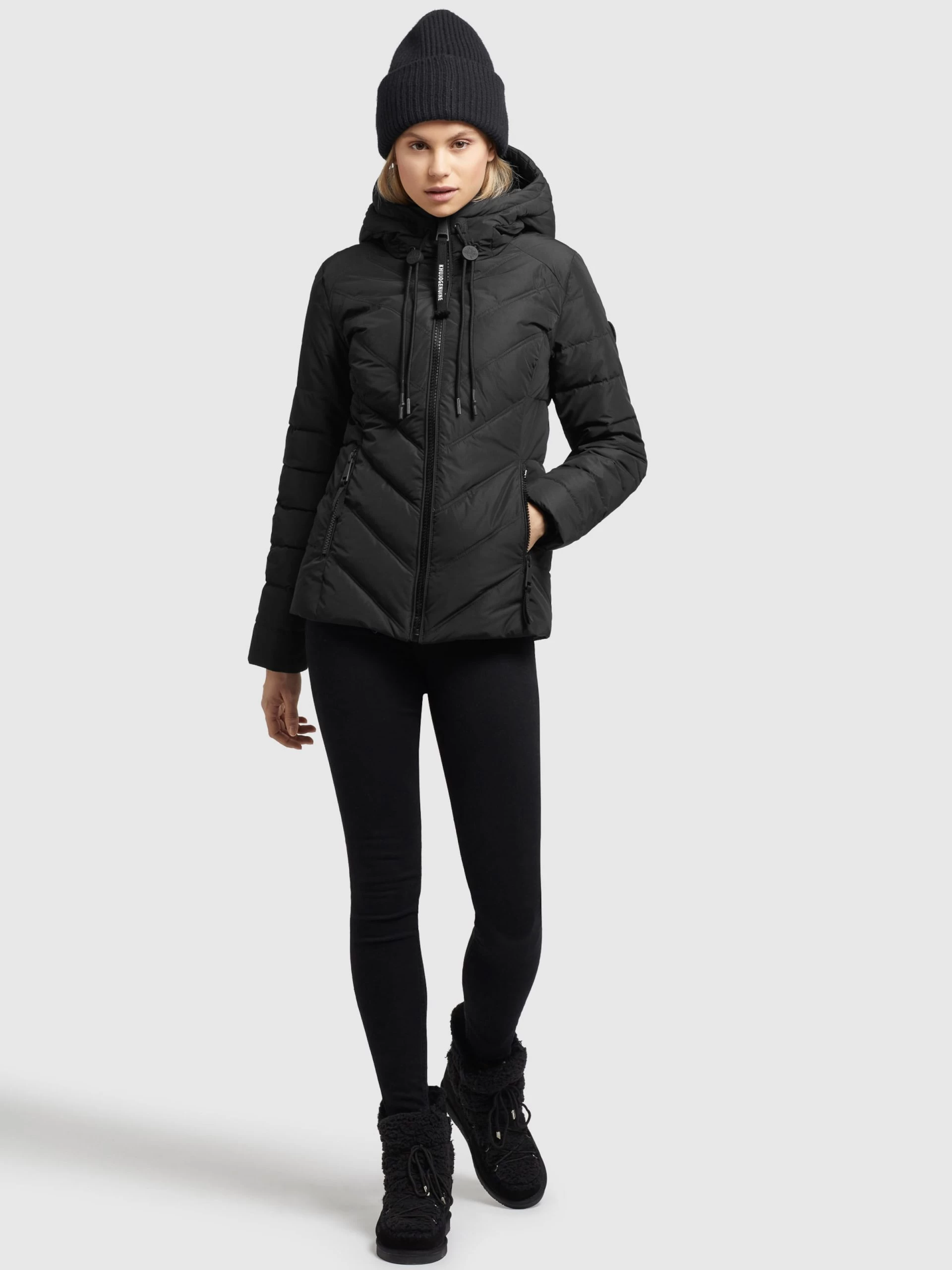 Khujo Tussenjassen Tussenjas Stern Dames Zwart 5 Khujo Tussenjassen Tussenjas Stern Dames Zwart - Afbeelding 3