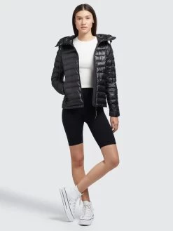 Khujo Tussenjassen Tussenjas Lovina Dames Zwart -Khujo 712d2869c878d094b82447b0449bb50e