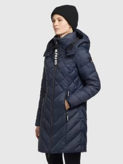 Khujo Tussenmantels Tussenmantel Aneth Dames Navy -Khujo 73ea76deeb18c2991901515973d71575