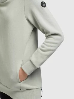 Khujo Hoodies Sweatshirt Karima Dames Mintgroen -Khujo 76427dfd4344e70739c7ff4477073507