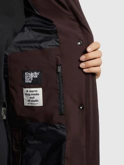 Khujo Tussenmantels Tussenmantel Namita Dames Wijnrood -Khujo 781eb73dd0153dc892e929265835f689