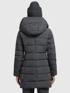 Khujo Korte Mantels Wintermantel Floyt Dames Donkergrijs -Khujo 78e62d706734a4873964f02700310daa