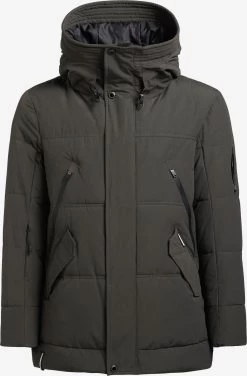 Khujo Winterjassen Winterjas Fank Heren Donkergroen