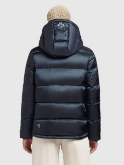 Khujo Winterjassen Winterjas Evona Dames Nachtblauw -Khujo 7aa800565615f897d30753976c0a2e37