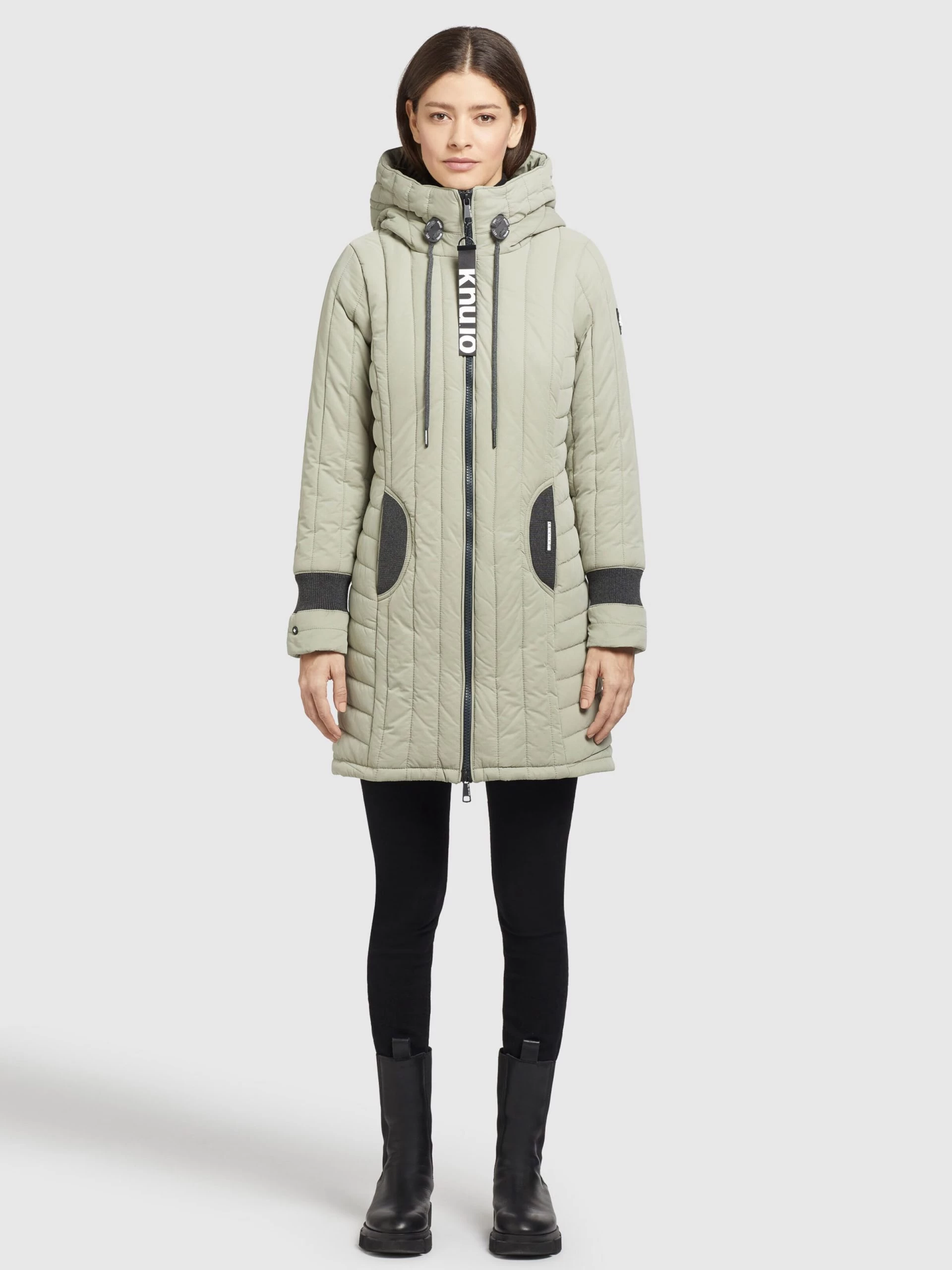 Khujo Tussenmantels Tussenmantel Jerry Dames Mintgroen 8 Khujo Tussenmantels Tussenmantel Jerry Dames Mintgroen - Afbeelding 6