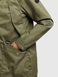 Khujo Parkas Tussenparka Aira Dames Olijfgroen -Khujo 7d0cde1b0a8135060d61753f293a1abc