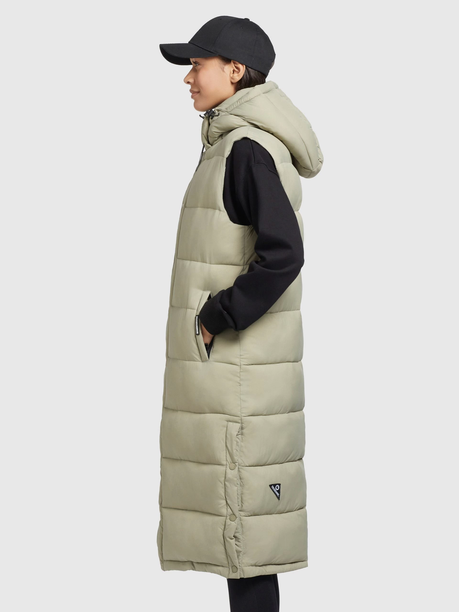 Khujo Bodywarmers Bodywarmer Magneta Dames Pastelgroen 7 Khujo Bodywarmers Bodywarmer Magneta Dames Pastelgroen - Afbeelding 5