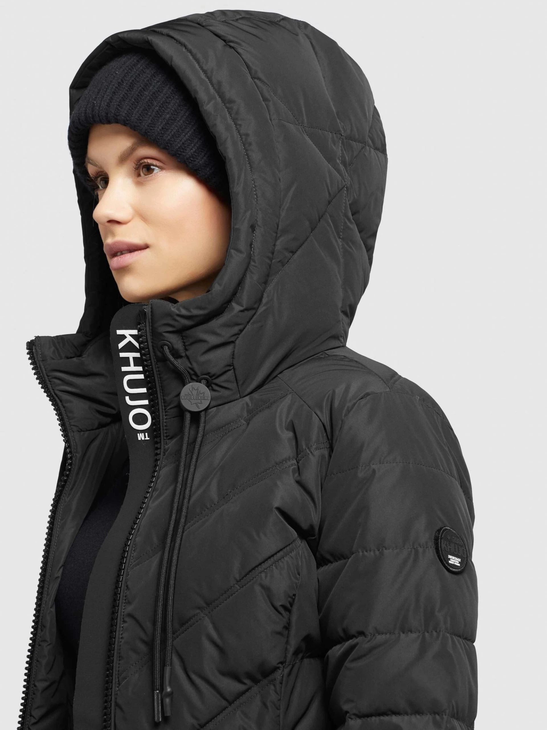 Khujo Tussenjassen Tussenjas Stern Dames Zwart 10 Khujo Tussenjassen Tussenjas Stern Dames Zwart - Afbeelding 8