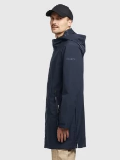 Khujo Outdoor Jassen Functionele Jas York Heren Donkerblauw -Khujo 8010e6239b4044aa797f70a1484decce