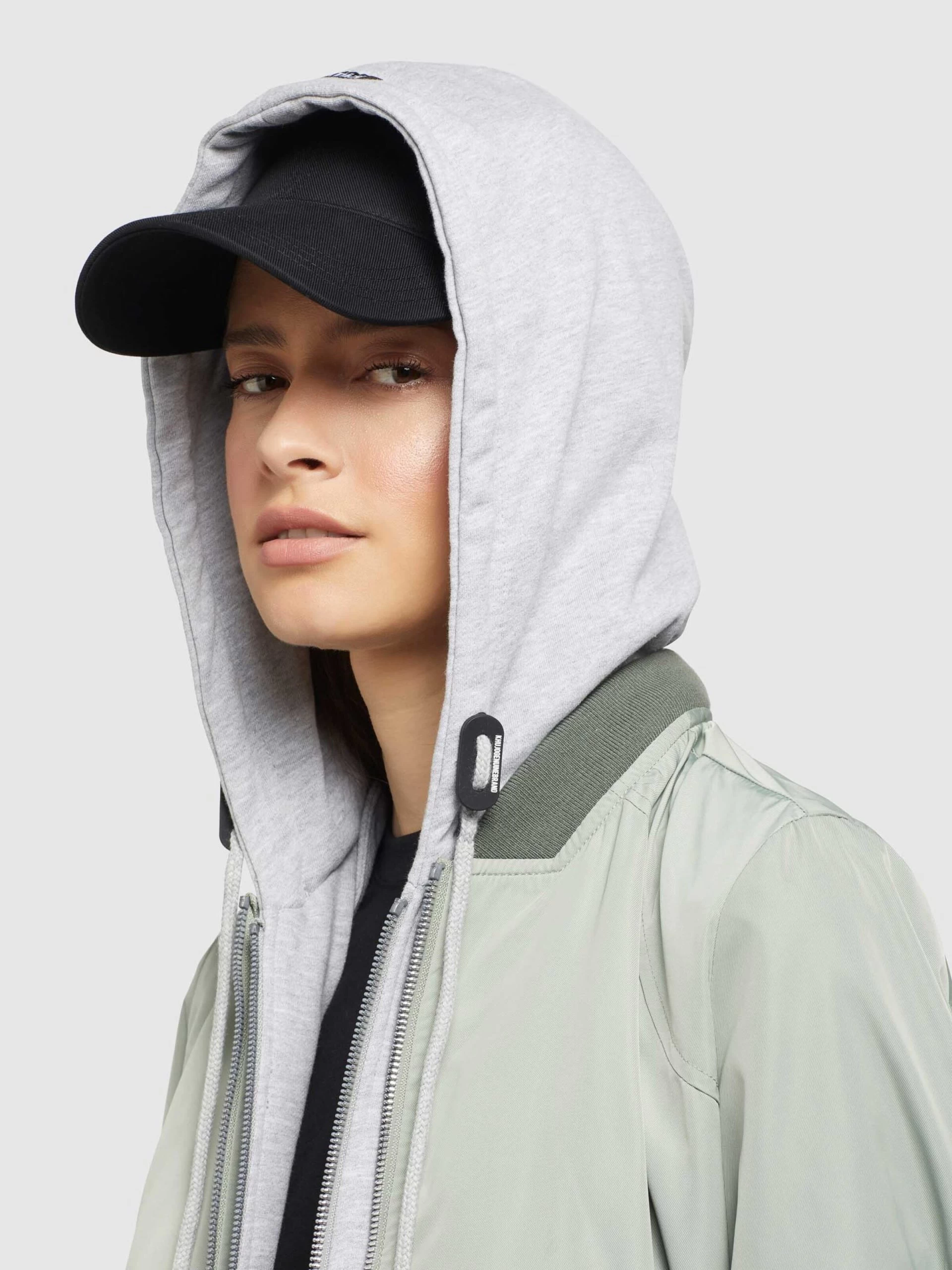 Khujo Tussenjassen Tussenjas PERSEE Dames Pastelgroen 10 Khujo Tussenjassen Tussenjas PERSEE Dames Pastelgroen - Afbeelding 8