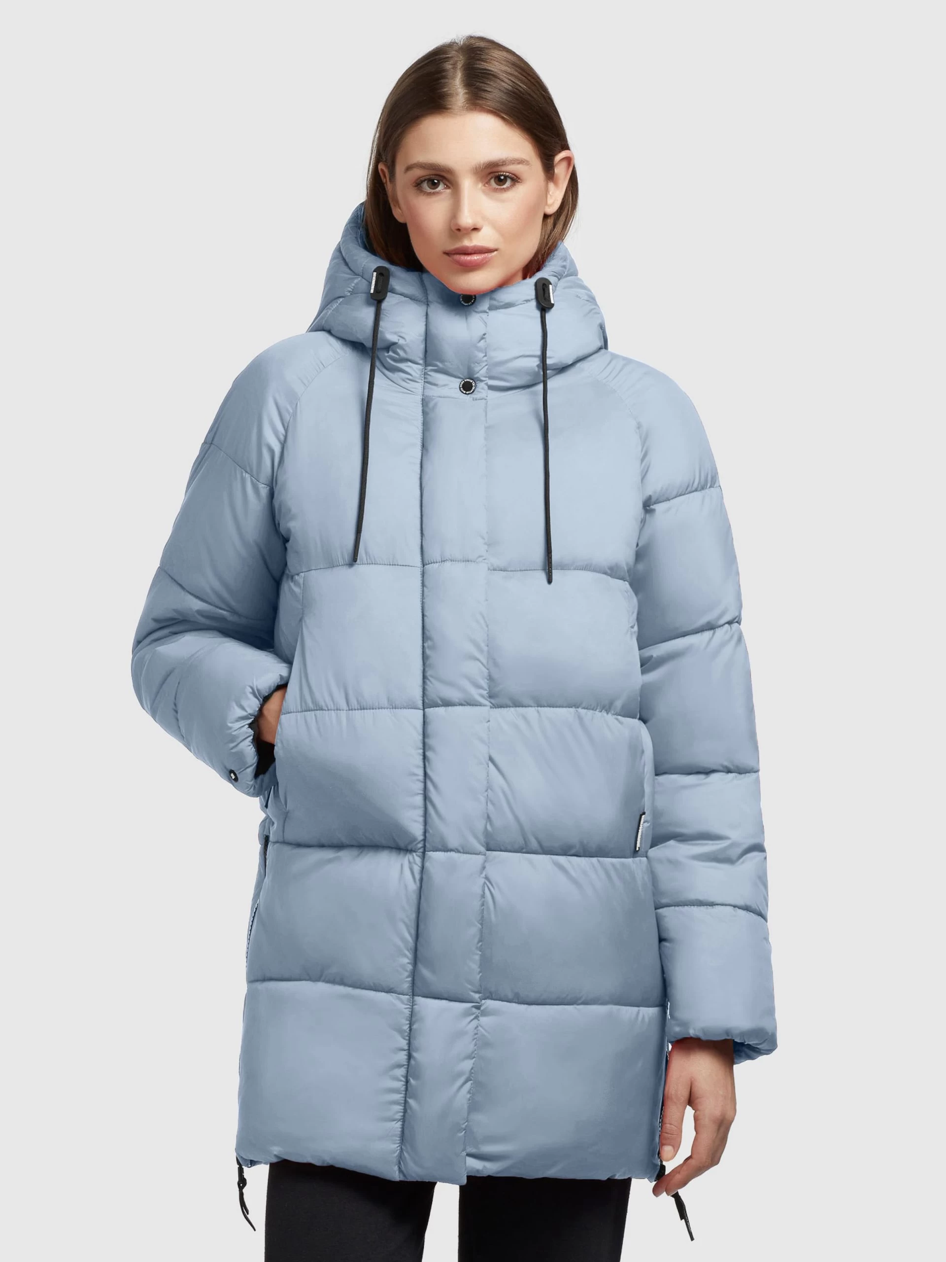 Khujo Winterjassen Winterjas Franee Dames Lichtblauw 4 Khujo Winterjassen Winterjas Franee Dames Lichtblauw - Afbeelding 2