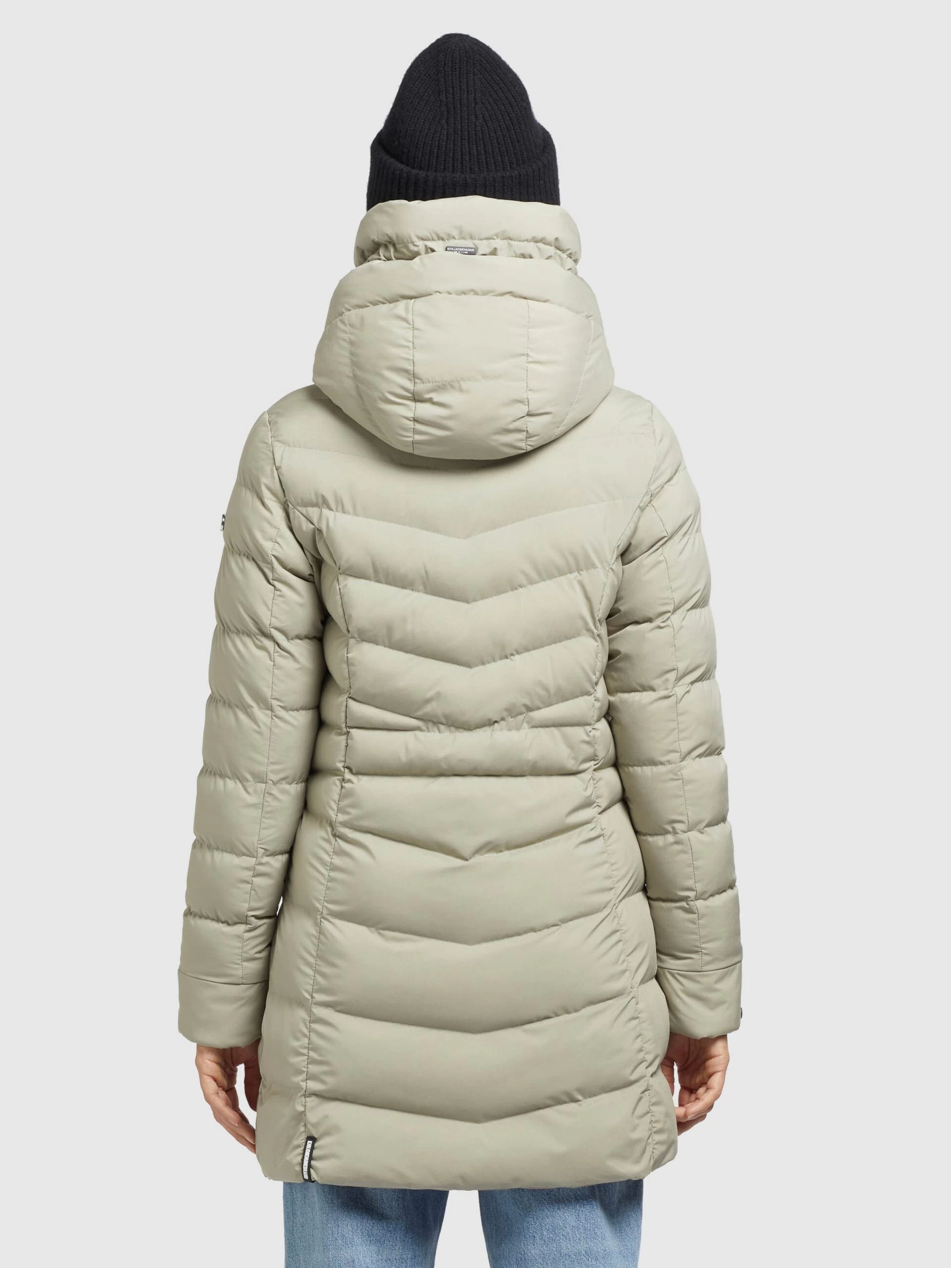 Khujo Korte Mantels Wintermantel Tuhani Dames Pastelgroen 6 Khujo Korte Mantels Wintermantel Tuhani Dames Pastelgroen - Afbeelding 4