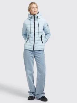 Khujo Tussenjassen Tussenjas LOVINA4 MATT Dames Lichtblauw -Khujo 8b123605f7fde5bb3b0a807c5a464452