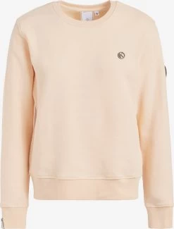 Khujo Sweatshirts Sweatshirt Lisel Dames Abrikoos