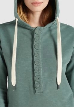 Khujo Hoodies Sweatshirt Keiki Dames Jade Groen -Khujo 8b953fcd4ff9e339bae4ae18fbd8dba4