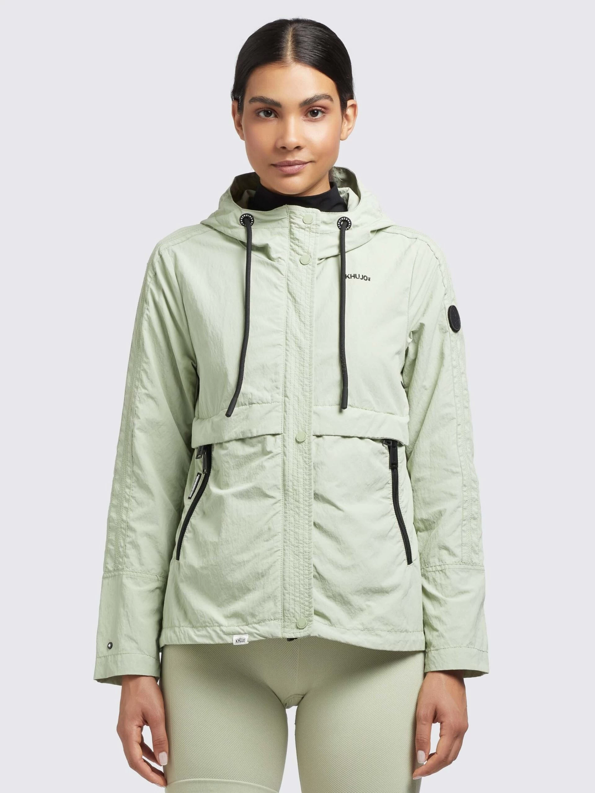 Khujo Tussenjassen Tussenjas ZAHIRA4 Dames Groen 4 Khujo Tussenjassen Tussenjas ZAHIRA4 Dames Groen - Afbeelding 2