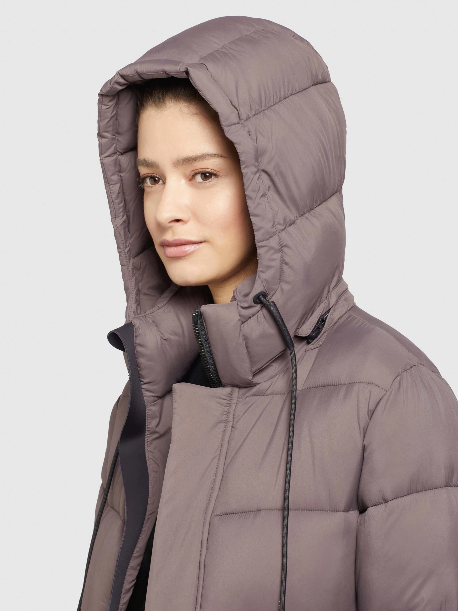 Khujo Wintermantels Wintermantel Julina Dames Mauve 9 Khujo Wintermantels Wintermantel Julina Dames Mauve - Afbeelding 7