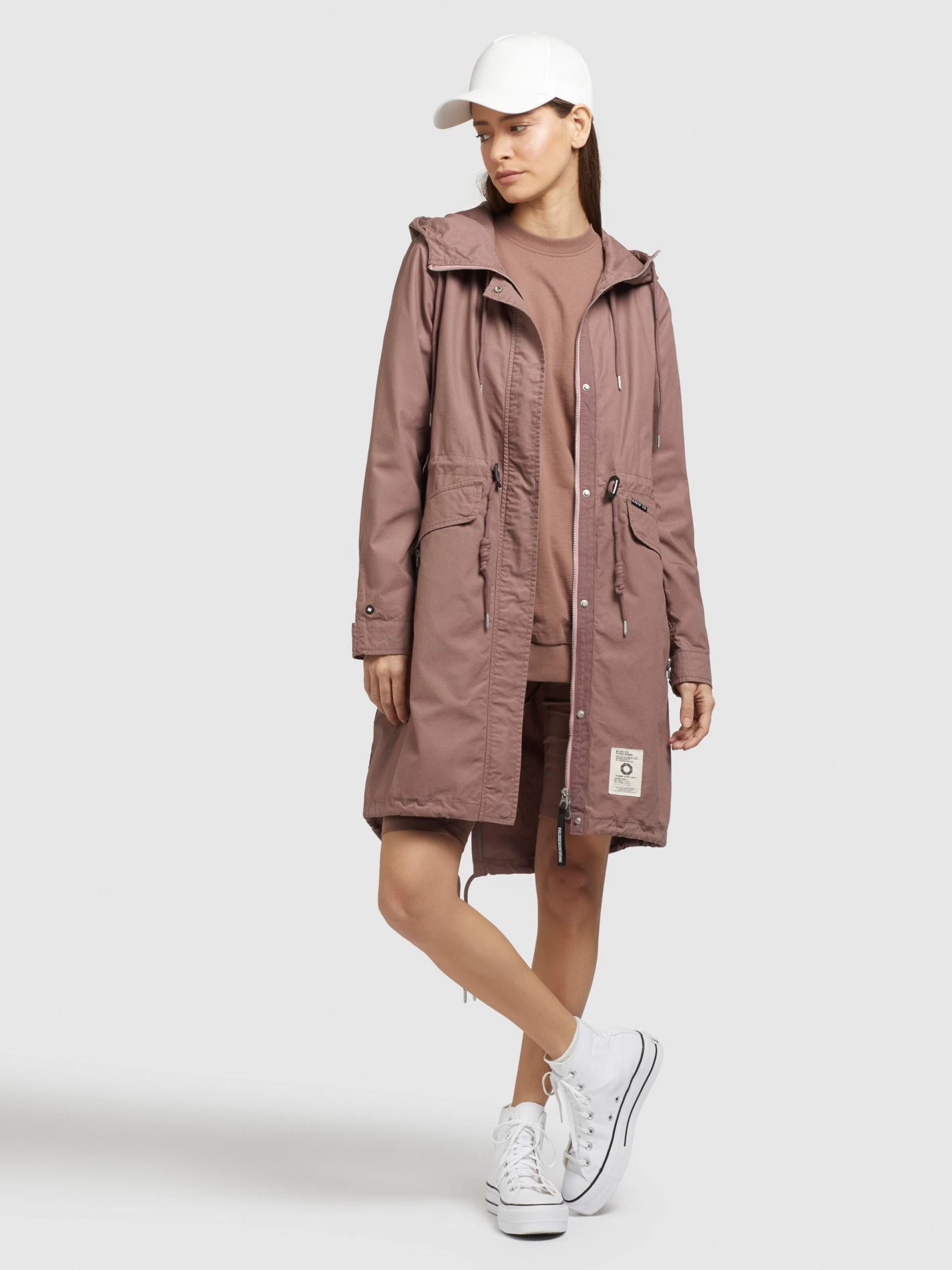 Khujo Parkas Tussenparka NANDA3 Dames Mauve 5 Khujo Parkas Tussenparka NANDA3 Dames Mauve - Afbeelding 3