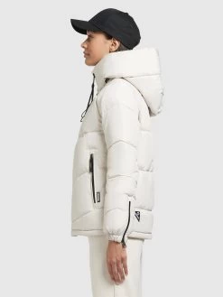 Khujo Winterjassen Winterjas Esila 3 Dames Natuurwit -Khujo 922960c4728a8d6adcd100d32e3aec19