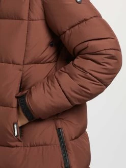 Khujo Wintermantels Wintermantel Youma Dames Karamel -Khujo 927b27cd6bf40ae0f5e7aef120ea2fb1