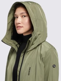 Khujo Tussenmantels Tussenmantel Ging Dames Olijfgroen -Khujo 972f4fa67f0714ec6f45c4613f3b73fd