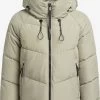 Khujo Winterjassen Winterjas Esila 3 Dames Lichtgroen -Khujo 97daeb84bf769d6f915c1a73468644bc