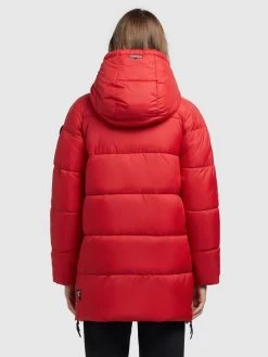 Khujo Winterjassen Winterjas Franee Dames Rood -Khujo 9a2000b0a6a0b9161646ce28fb47ca06