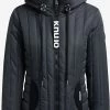 Khujo Winterjassen Winterjas TWEETY PRIME6 STRUCTURED Dames Blauw -Khujo 9a864ec83980d05565593ab90b393bc3