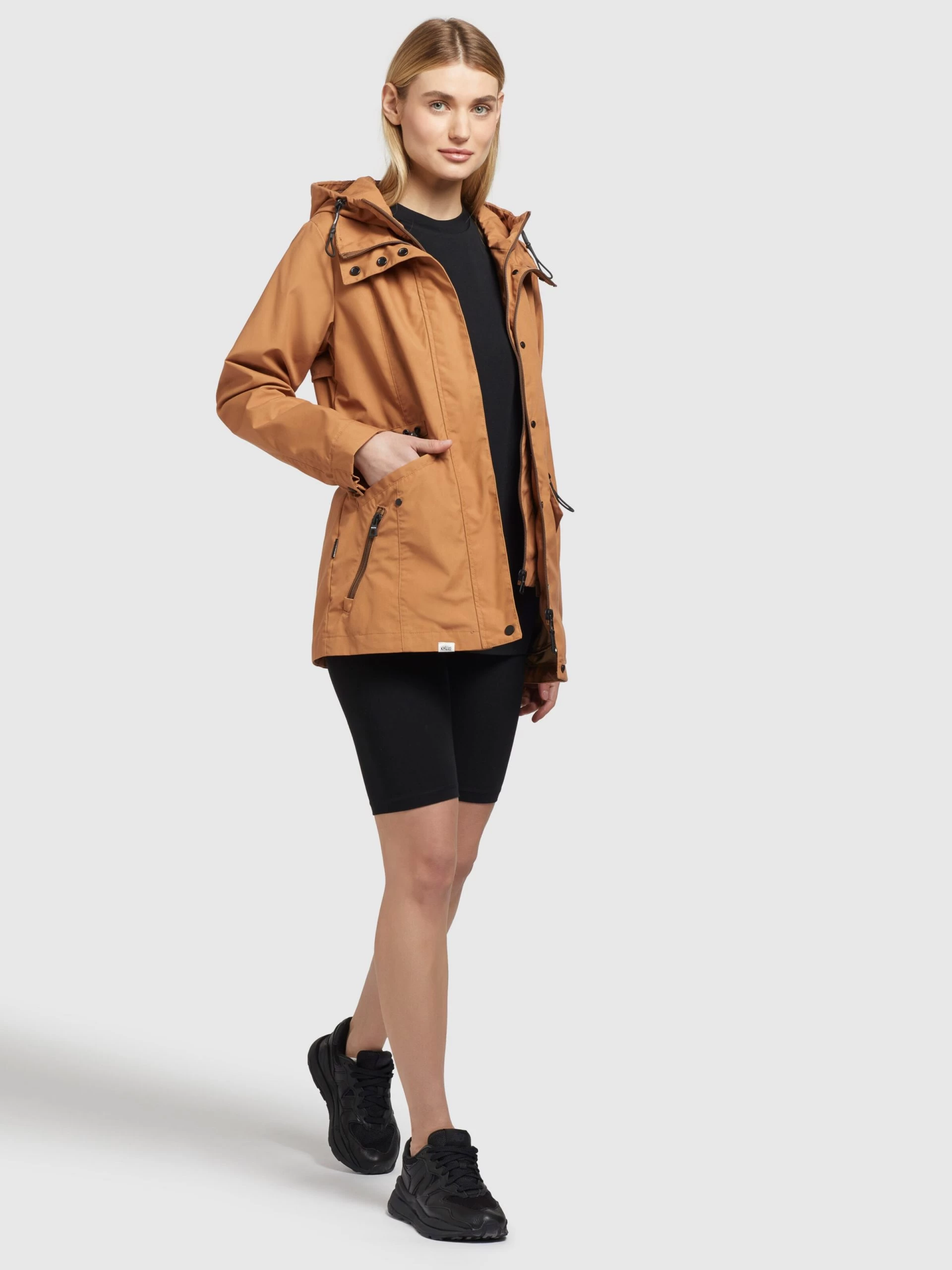 Khujo Parkas Tussenparka FELINA Dames Camel 7 Khujo Parkas Tussenparka FELINA Dames Camel - Afbeelding 5