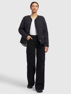 Khujo Tussenjassen Tussenjas ALMA Dames Zwart -Khujo 9df471971768f3370a5137b73249a5f8