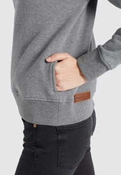 Khujo Sweatshirts Sweatshirt Lisel Dames Grijs -Khujo 9fb5d5690cc4584d98565f4332cf3f0b