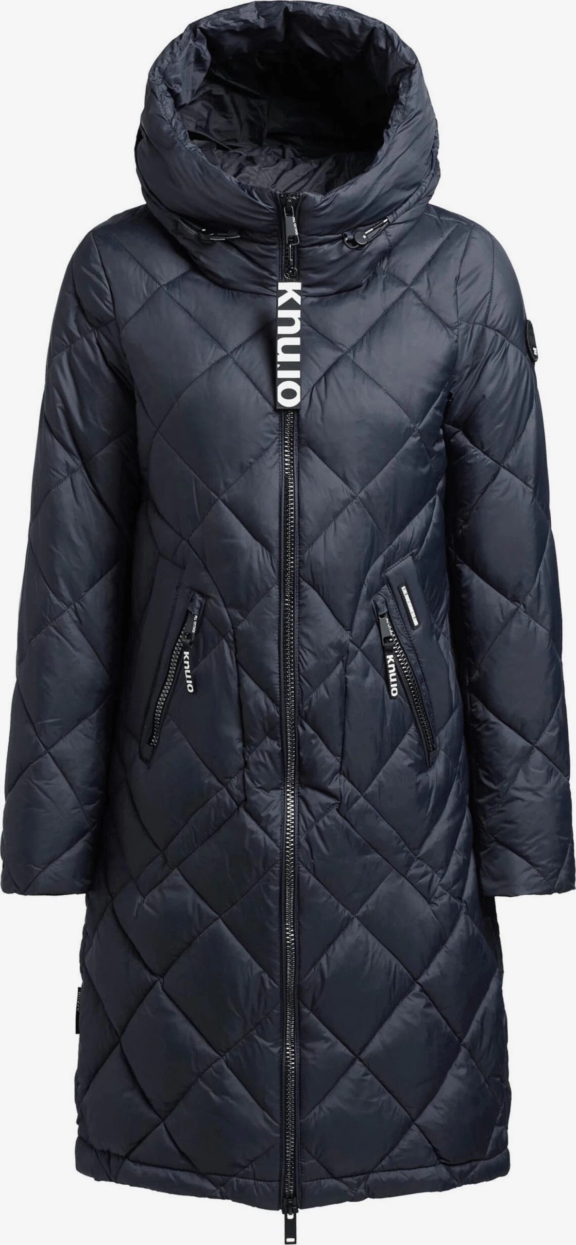 Khujo Tussenmantels Tussenmantel Zarita Dames Donkerblauw 3 Khujo Tussenmantels Tussenmantel Zarita Dames Donkerblauw