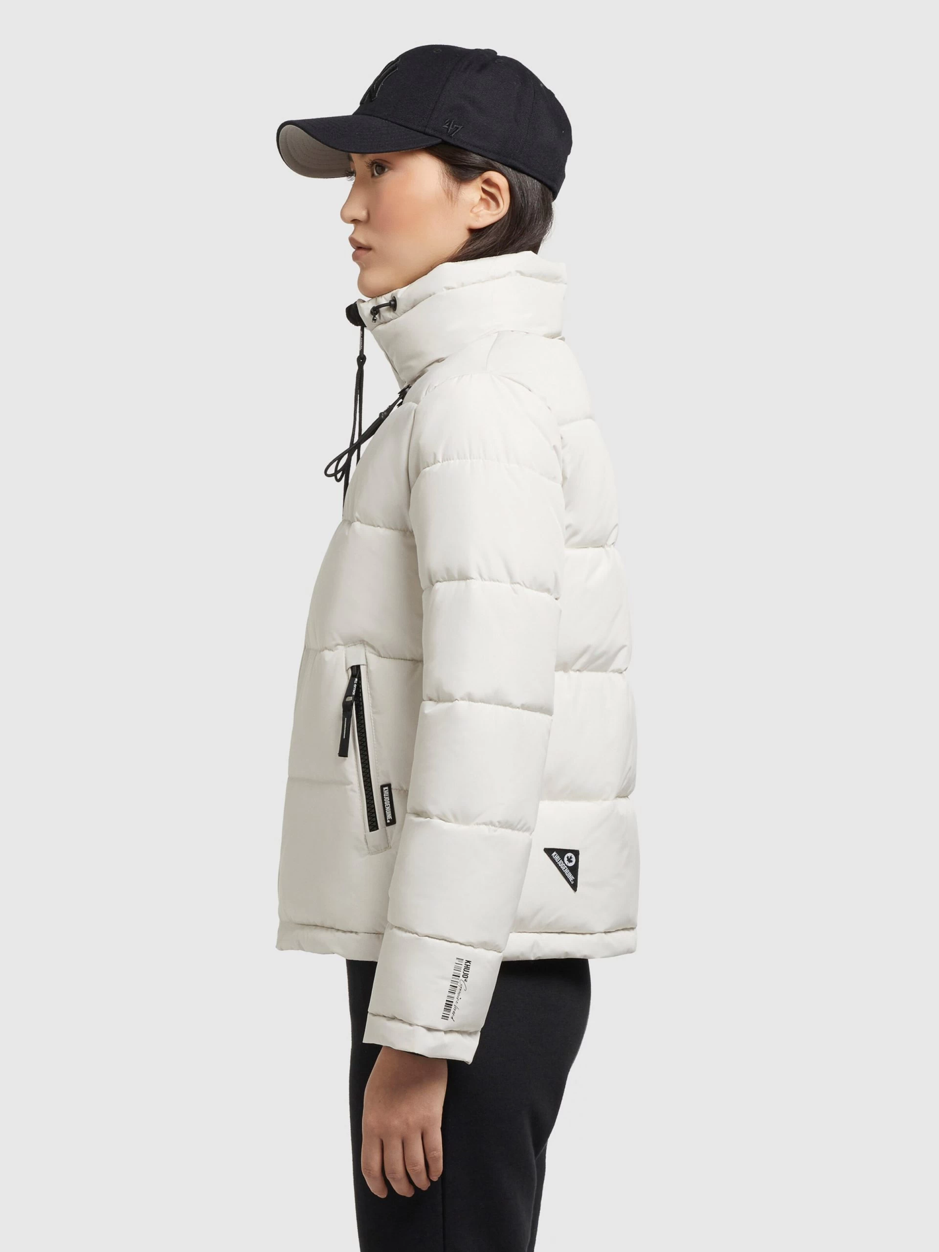 Khujo Winterjassen Winterjas Tuba Dames Offwhite 7 Khujo Winterjassen Winterjas Tuba Dames Offwhite - Afbeelding 5