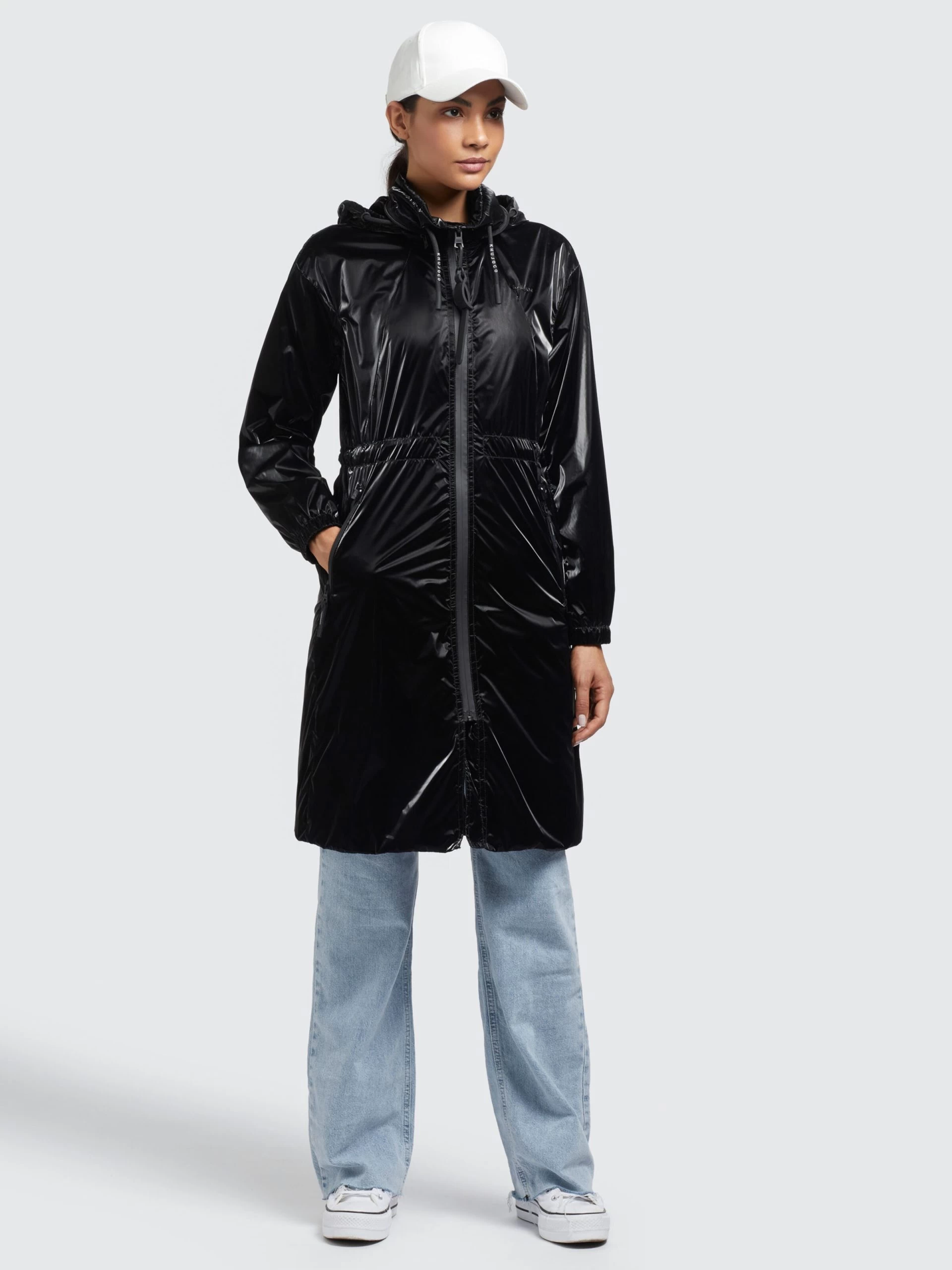 Khujo Tussenmantels Tussenmantel Marthe Dames Zwart 5 Khujo Tussenmantels Tussenmantel Marthe Dames Zwart - Afbeelding 3