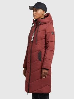 Khujo Tussenmantels Tussenmantel Aribay Dames Roestrood -Khujo a757b923abe08a918ff31ddb9b91180e