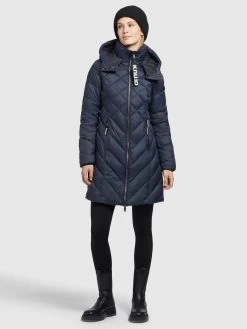 Khujo Tussenmantels Tussenmantel Aneth Dames Navy -Khujo a81b17579e1c33cd94aa062d202504d2