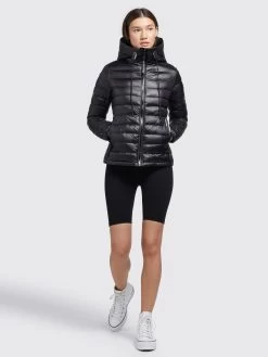 Khujo Tussenjassen Tussenjas Lovina Dames Zwart -Khujo a960d63236ad06f2fe08fa20dbcca7ac