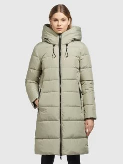 Khujo Wintermantels Wintermantel Jilias 3 Dames Olijfgroen -Khujo a9eb0359aea49961280063b14820dc69