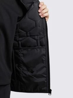 Khujo Bodywarmers Bodywarmer Liel Heren Zwart -Khujo ab2ef6afb1788ba70db0404654033c73