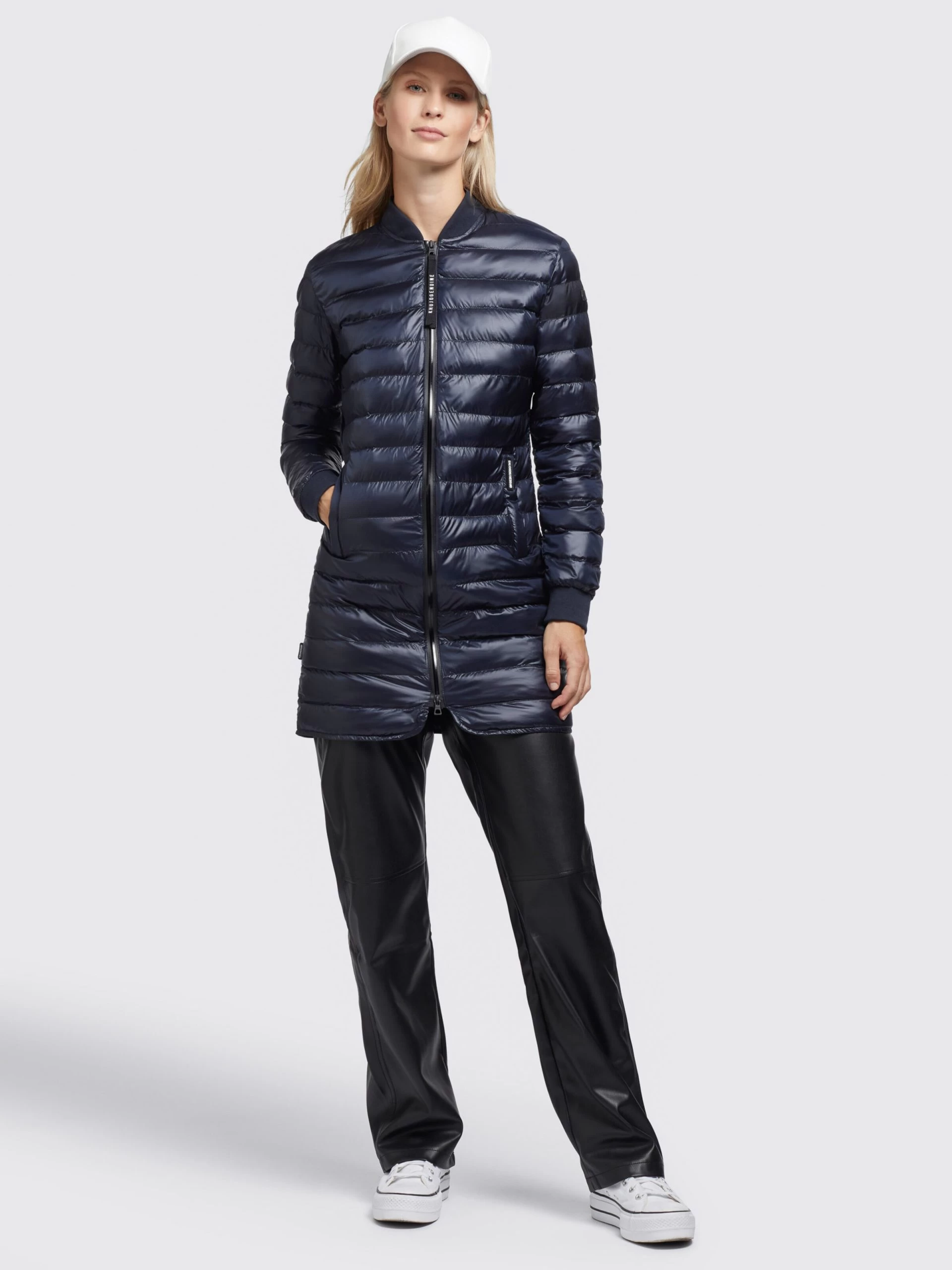 Khujo Winterjassen Winterjas Greta Dames Navy 8 Khujo Winterjassen Winterjas Greta Dames Navy - Afbeelding 6