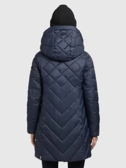 Khujo Tussenmantels Tussenmantel Aneth Dames Navy -Khujo afca6516853b140d58a80b71937f353a