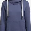 Khujo Hoodies Sweatshirt Rhabea Dames Blauw